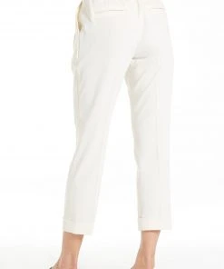 Wanderlust By Abby ROWAN PLEATED PANT CREAM CLOTHING