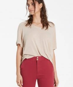 Wanderlust By Abby Taylor Relaxed V-neck