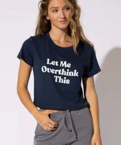 Wanderlust By Abby NEW Let Me Overthink This Tee