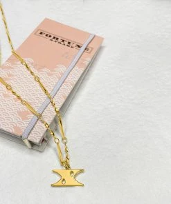 Wanderlust By Abby Letter Necklace NEW