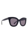 Diff Eyewear NOEMI - BLACK AND GREY LENS POLARIZED Sunglasses