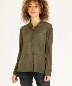 Wanderlust By Abby NEW Anya Faux Suede Shacket