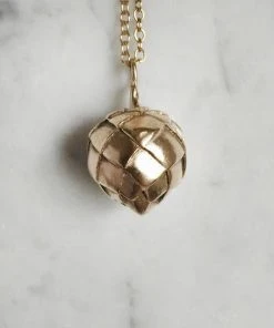 Mimosa Handcrafted Mimosa Artichoke Necklace NEW