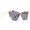 Diff Eyewear BECKY II - CREAM TORTOISE + GREY LENS, POLARIZED Sunglasses
