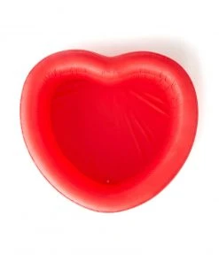 Wanderlust By Abby Heart Shaped Inflatable Pool NEW