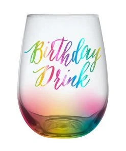 Wanderlust By Abby Birthday Drink Wine Glass
