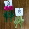 Wanderlust By Abby Cactus Earrings NEW