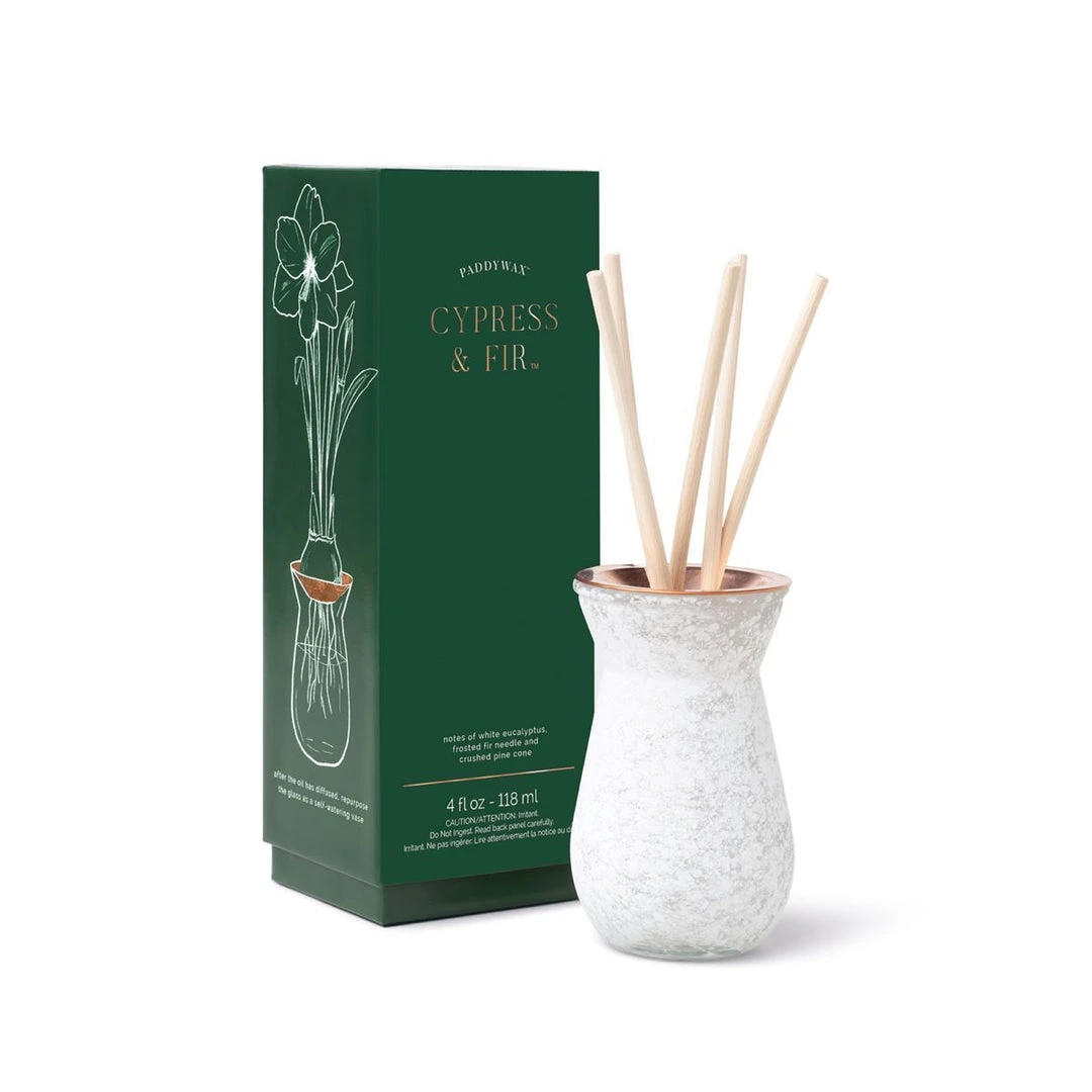 Wanderlust By Abby Cypress Fir Holiday 4 Fl. Oz. White Dusted Flora Bulb Diffuser NEW 3 Wanderlust By Abby Cypress Fir Holiday 4 Fl. Oz. White Dusted Flora Bulb Diffuser NEW