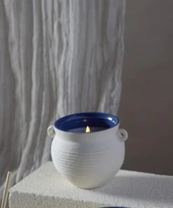 Wanderlust By Abby NEW Santorini 8.5 Oz- Cream Ceramic