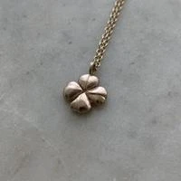 Mimosa Handcrafted Four Leaf Clover Necklace JEWELRY