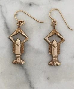Mimosa Handcrafted JEWELRY Mimosa Crawfish Earrings