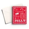 Wanderlust By Abby NEW No Wonder He's So Jolly Christmas Card
