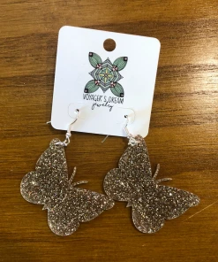 Wanderlust By Abby Butterfly Earrings