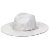 Wanderlust By Abby NEW Wool Flat Brim Fedora Hat
