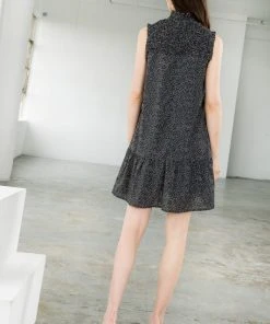 Wanderlust By Abby NEW Smocked Neck Print Dress