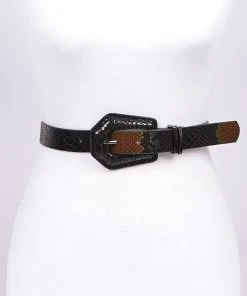 Wanderlust By Abby NEW Faux Snake Skin Belt