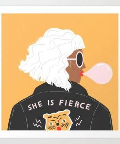 Wanderlust By Abby She Is Fierce Print Art