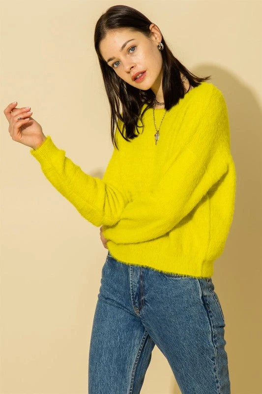 Wanderlust By Abby NEW Long Sleeve Pullover Fuzzy Sweater 3 Wanderlust By Abby NEW Long Sleeve Pullover Fuzzy Sweater