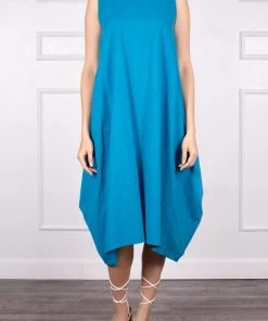 Wanderlust By Abby Cotton Sleeveless Harem Dress NEW