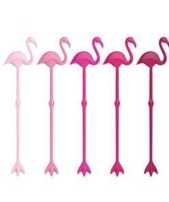 Wanderlust By Abby Flamingo Stir Sticks NEW