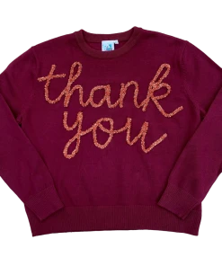 Queen Of Sparkles Thank You QOS Sweater