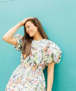 Queen Of Sparkles QOS Tropical Jeweled Mini Skort NEW