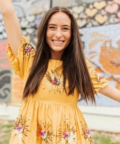 Wanderlust By Abby QOS Sunshine Dress NEW