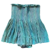 Queen Of Sparkles Teal Swing Shorts
