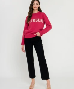 Wanderlust By Abby Thursday Motif Sweater