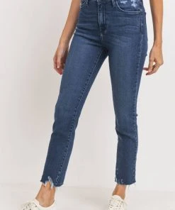 Wanderlust By Abby NEW JBD Straight Jeans W/ Detail