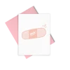 Wanderlust By Abby Ouch Bandaid Card