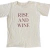 Wanderlust By Abby CLOTHING Rise And Wine Tee