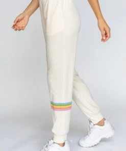 Wanderlust By Abby SALE Jogger With Stripe Print