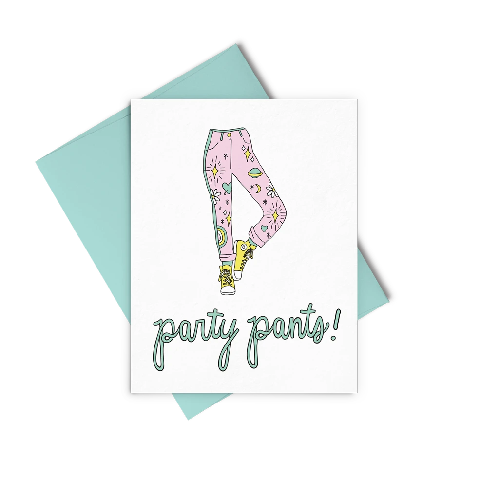 Wanderlust By Abby NEW Party Pants Card 3 Wanderlust By Abby NEW Party Pants Card