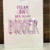 Wanderlust By Abby NEW Lionheart Print Dream Big