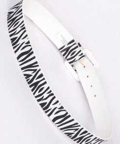 Wanderlust By Abby Zebra Wrap Belt NEW