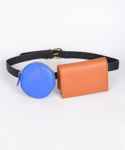 Wanderlust By Abby Double Fanny Pack Belt NEW