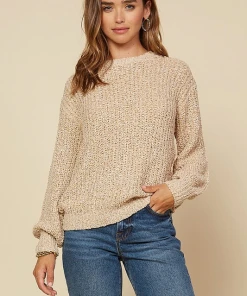 Wanderlust By Abby SALE Round Neck Sweater Top
