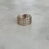 Mimosa Handcrafted NEW Mimosa Grid Ring- 3 Rows