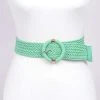Wanderlust By Abby Jeweled Buckle Braided Belt NEW