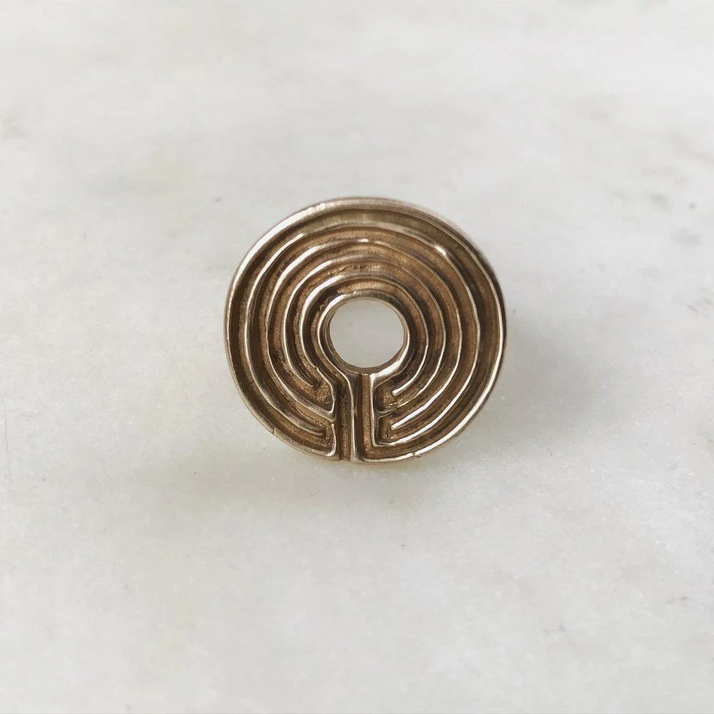 Mimosa Handcrafted Mimosa Labyrinth Ring 3 Mimosa Handcrafted Mimosa Labyrinth Ring