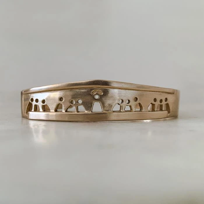Mimosa Handcrafted NEW Mimosa The Last Supper Cuff 3 Mimosa Handcrafted NEW Mimosa The Last Supper Cuff