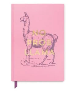 Wanderlust By Abby "No Prob Llama" Journal NEW