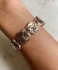 Mimosa Handcrafted Mimosa Tiger Cuff NEW