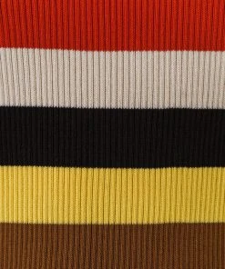 Wanderlust By Abby Multi Color Stripe Sweater