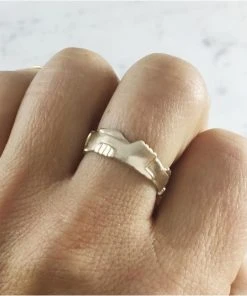 Mimosa Handcrafted Mimosa One Human Family Ring