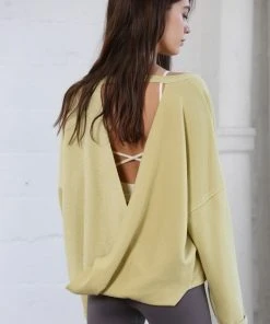 Wanderlust By Abby NEW Overlap Detailed Top