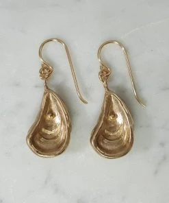 Mimosa Handcrafted JEWELRY Mimosa Oyster Earrings