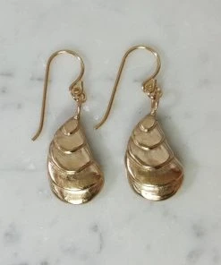 Mimosa Handcrafted JEWELRY Mimosa Oyster Earrings