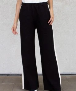 Wanderlust By Abby Scuba Modal Pants With Side Stripe 8 Wanderlust By Abby Scuba Modal Pants With Side Stripe
